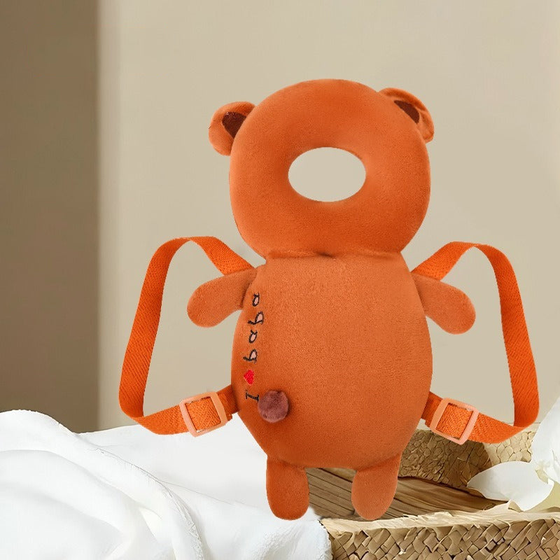 Coussin-anti-chute-bebe-ours-orange