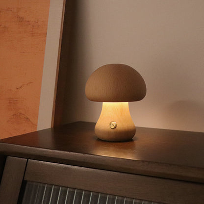 Lampe-de-chevet-bebe-champignon - La Cigogne Orange