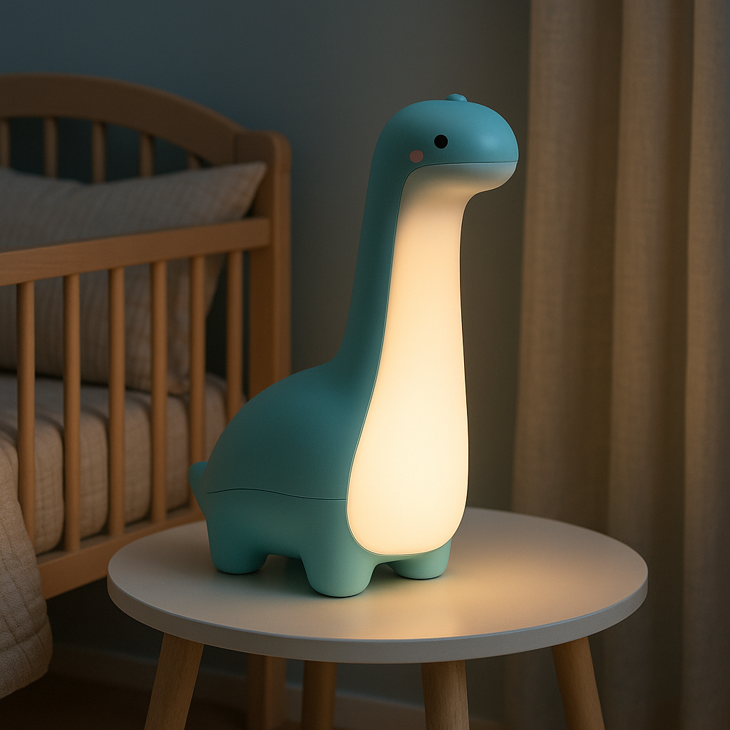 Lampe Dinosaure - La Cigogne Orange