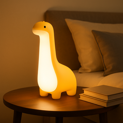Lampe Dinosaure - La Cigogne Orange