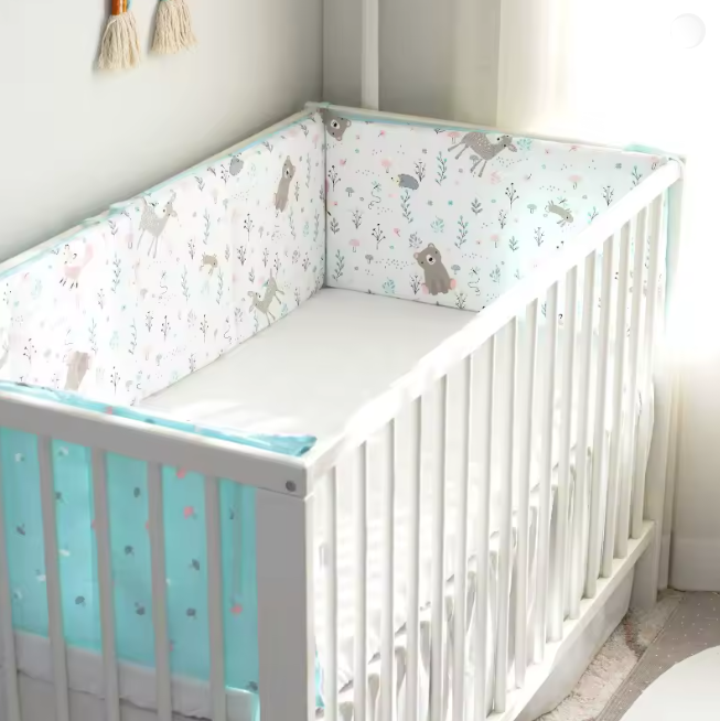 Tour de Lit bébé - La Cigogne Orange