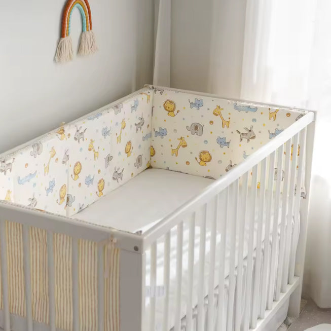 Tour de Lit bébé - La Cigogne Orange