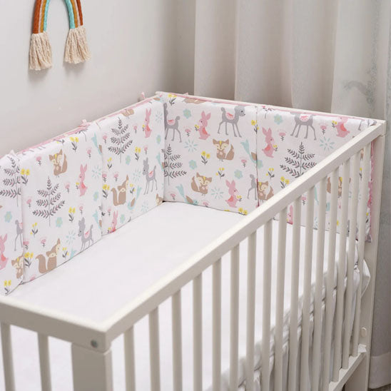Tour de Lit bébé - La Cigogne Orange