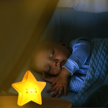 Veilleuse Bébé LumiStar™  - La Cigogne Orange