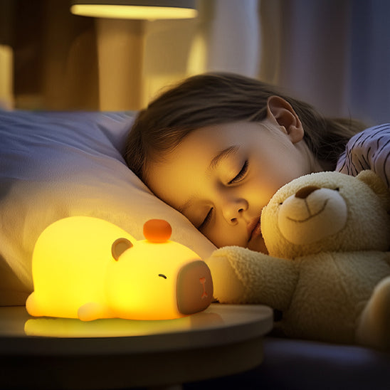 Veilleuse Bébé - Capy™  - La Cigogne Orange