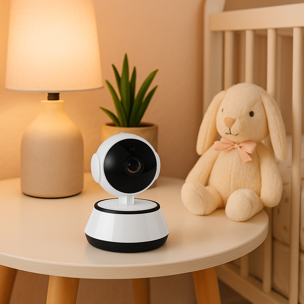 Babyphone BabyCam™  - La Cigogne Orange