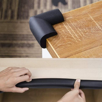 BabySafetyCornerProtector™ - Noir - La Cigogne Orange