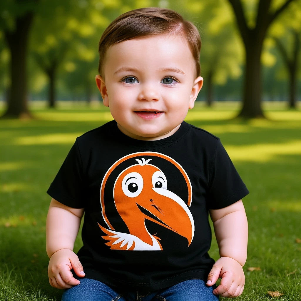 Bébé au parc - La Cigogne Orange