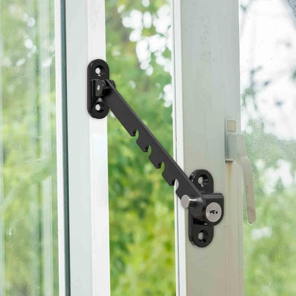 ChildSafetyLockStopper™ - Noir - La Cigogne Orange