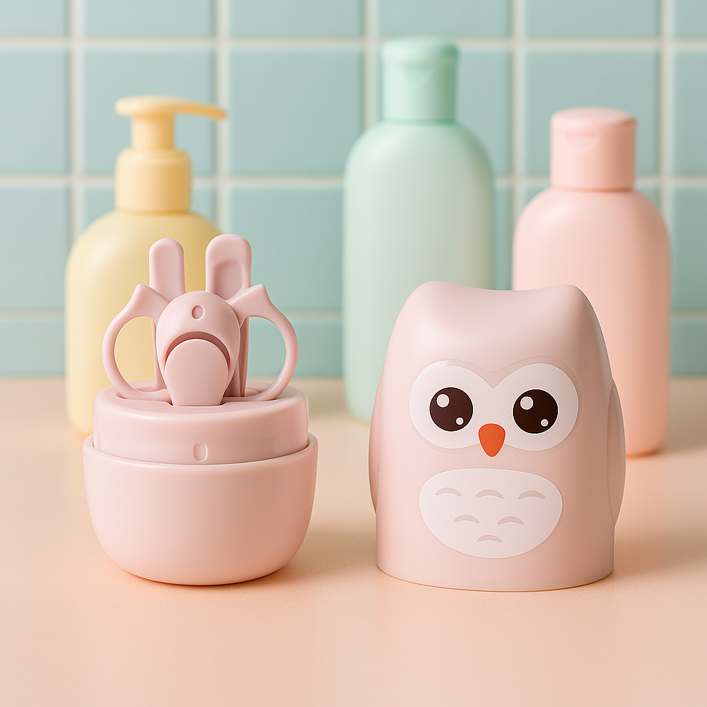 Coupe Ongle Bébé - HyAdierTech™  - La Cigogne Orange