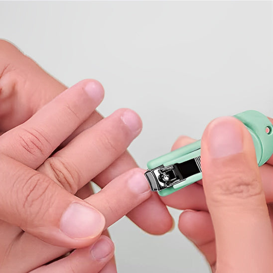 Coupe Ongle Bébé - HyAdierTech™  - La Cigogne Orange