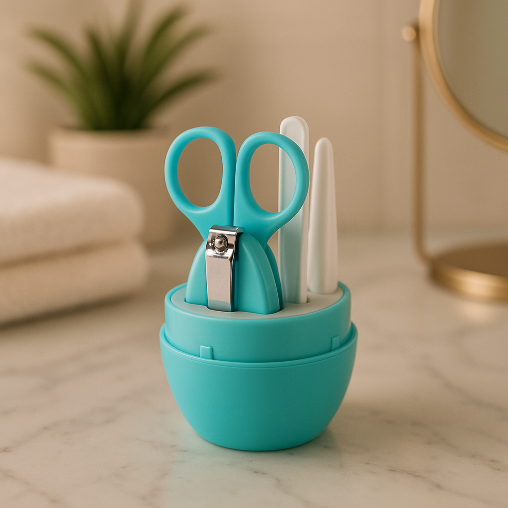 Kit manucure pour Bébé - La Cigogne Orange