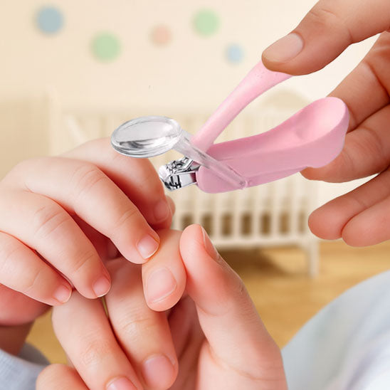 Coupe Ongle Bébé - Vicasky™ - La Cigogne Orange