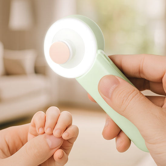 Coupe Ongle Pour Bébé Vert - La Cigogne Orange