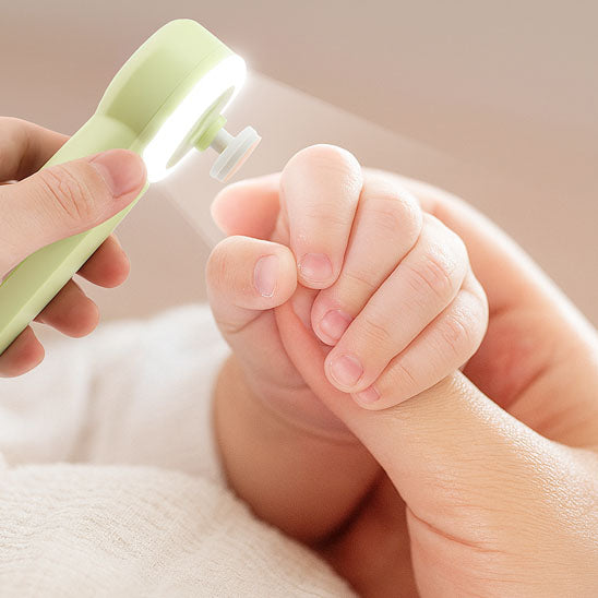 Coupe Ongle Pour Bébé Vert - La Cigogne Orange
