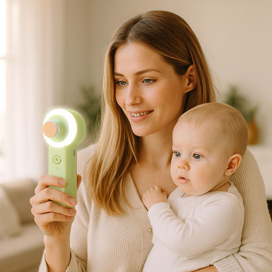 Coupe Ongle Pour Bébé Vert - La Cigogne Orange