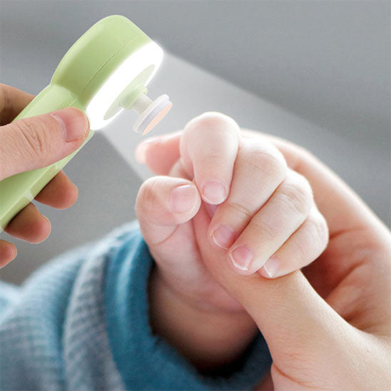 Coupe Ongle Pour Bébé Vert - La Cigogne Orange