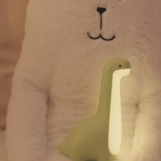 Lampe Dinosaure - La Cigogne Orange
