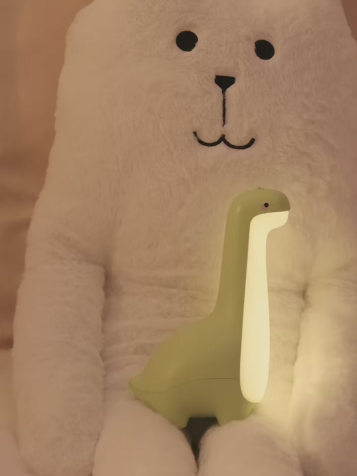 Lampe Dinosaure - La Cigogne Orange