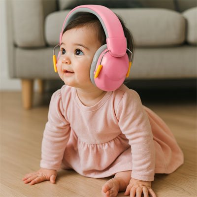 Casque anti bruit bébé | Coloré Protection