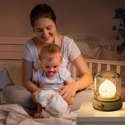 Veilleuse bebe Lumifire™  - La Cigogne Orange