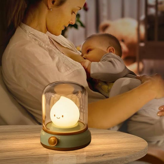 Veilleuse bebe Lumifire™  - La Cigogne Orange
